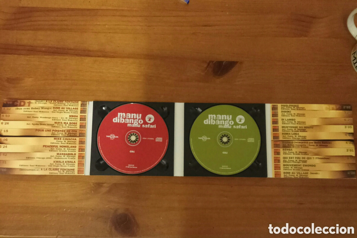CDs de m&uacute;sica: Manu Dibango Manu Safari - Foto 4