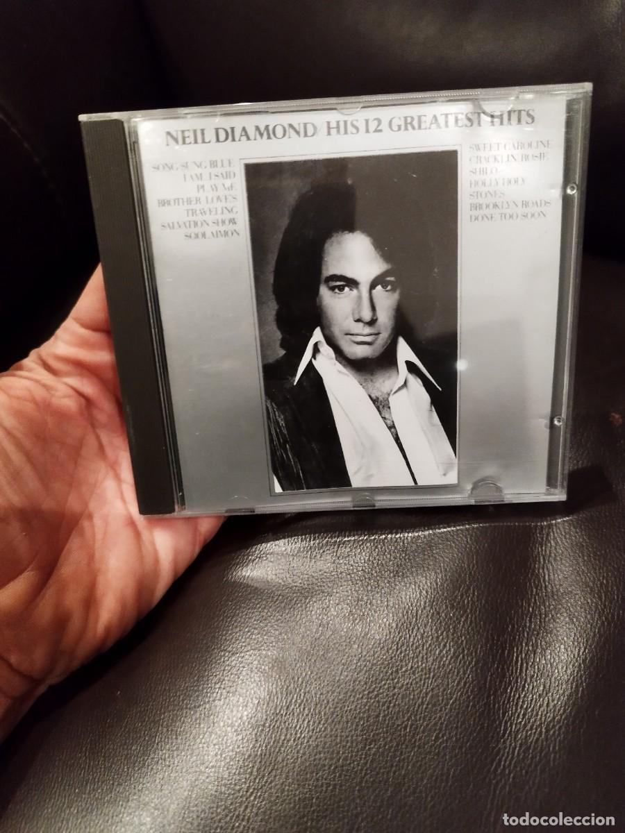 CDs de m&uacute;sica: Neil Diamond &ndash; His 12 Greatest Hits. Cd. - Foto 1