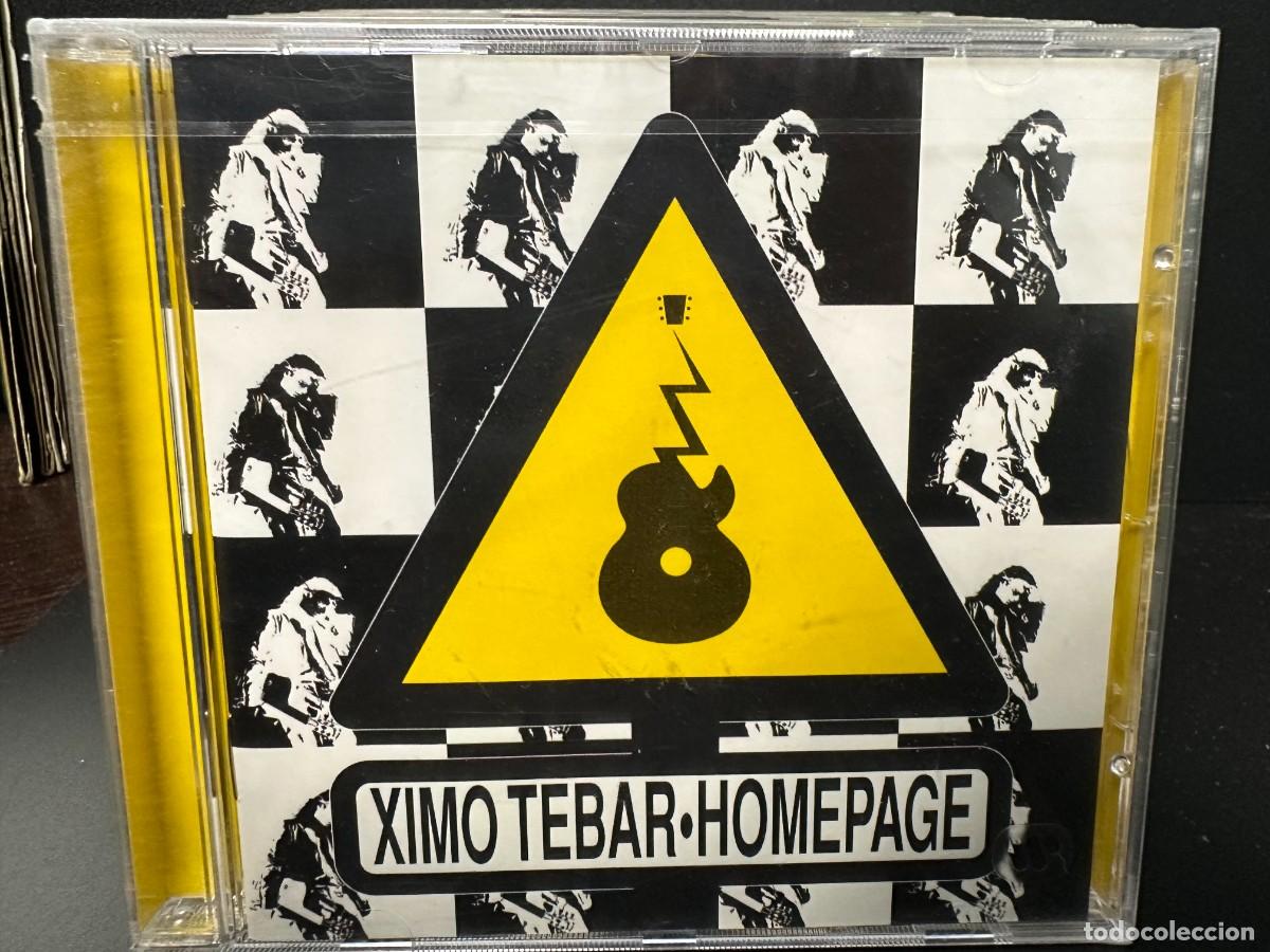 CDs de m&uacute;sica: Ximo Tebar - Homepage (CD) *Precintado* - Foto 1