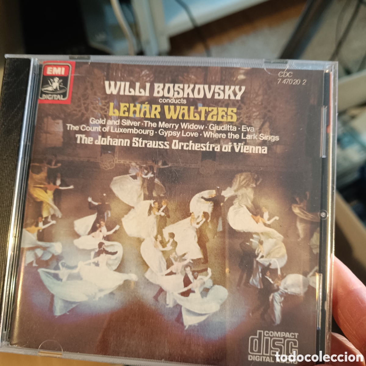 Music CDs: Willi Boskovsky, Leh&aacute;r, The Johann Strauss Orchestra Of Vienna &lrm;&ndash; Willi Boskovsky Conducts Leh&aacute;r