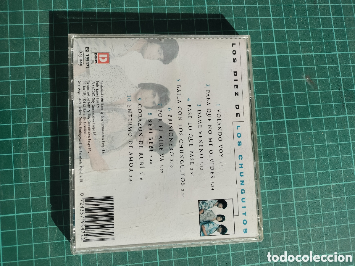 CDs de m&uacute;sica: Los diez de los Chunguitos - Foto 2