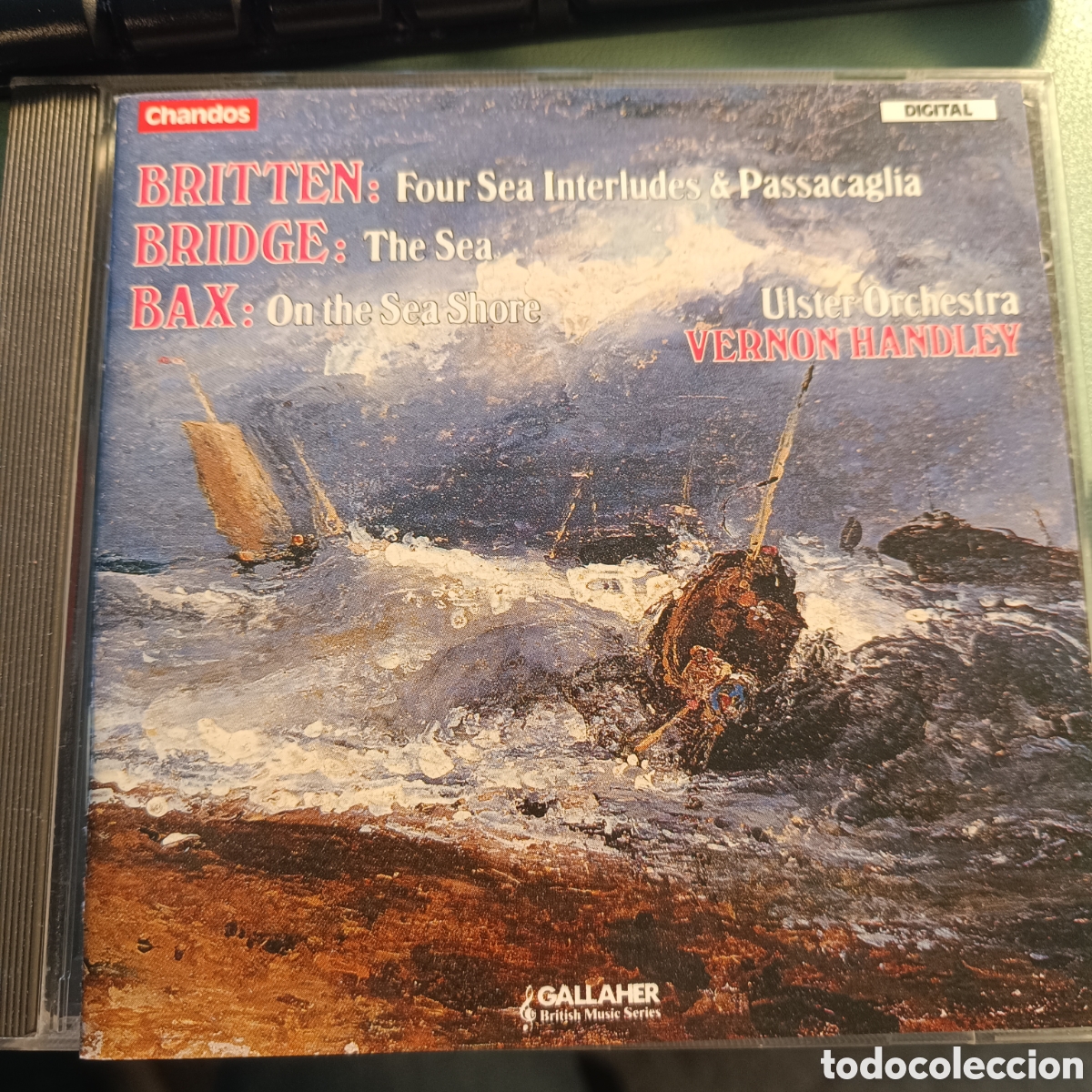 Music CDs: Britten/ Bridge / Bax &ndash; Ulster Orchestra, Vernon Handley &ndash; Four Sea Interludes / The Sea