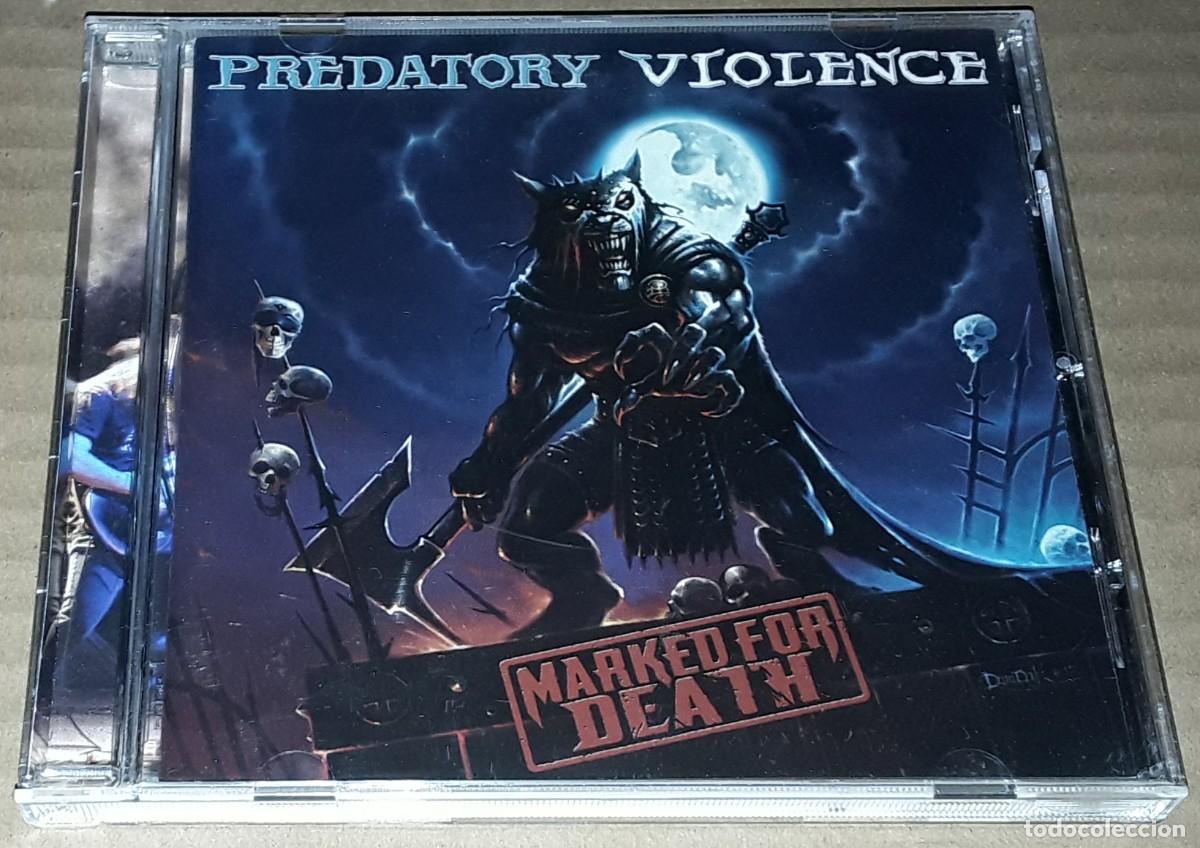 CDs de m&uacute;sica: CD - PREDATORY VIOLENCE - MARKED FOR DEATH - MADE IN GERMANY - Foto 1