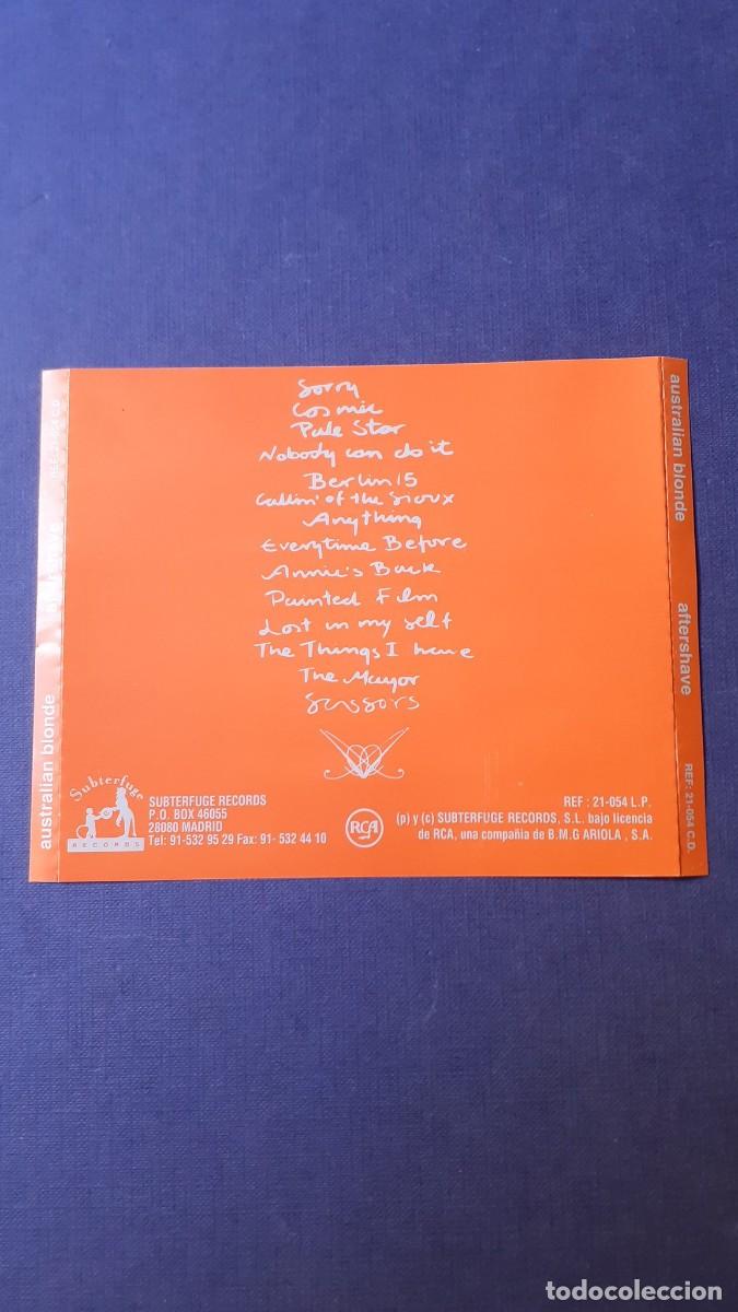 CDs de m&uacute;sica: Australian Blonde - Aftershave (CD) - Foto 5