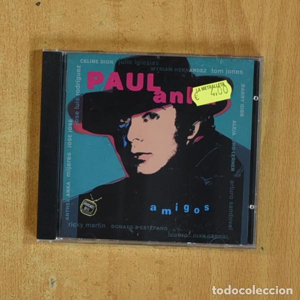 CDs de m&uacute;sica: PAUL ANKA - AMIGOS - CD - Foto 1