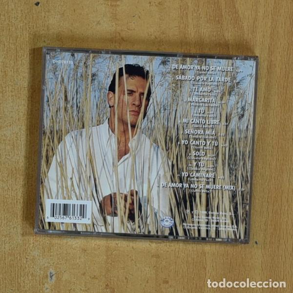CDs de m&uacute;sica: DAVID CASTEDO - CARTAS AL AMOR - CD - Foto 2