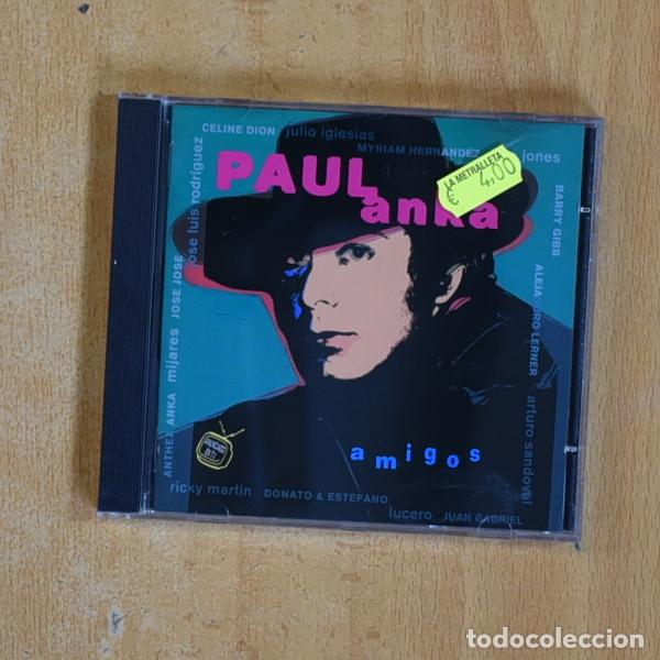 CDs de m&uacute;sica: PAUL ANKA - AMIGOS - CD - Foto 1