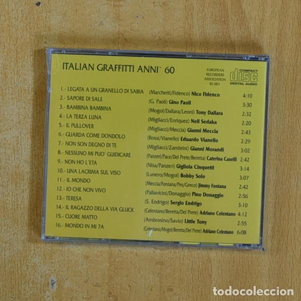 CDs de m&uacute;sica: VARIOS - ITALIAN GRAFFITTI ANNI 60 - CD - Foto 2