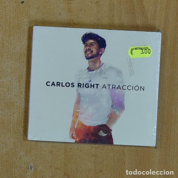 CDs de m&uacute;sica: CARLOS RIGHT - ATRACCION - CD - Foto 1