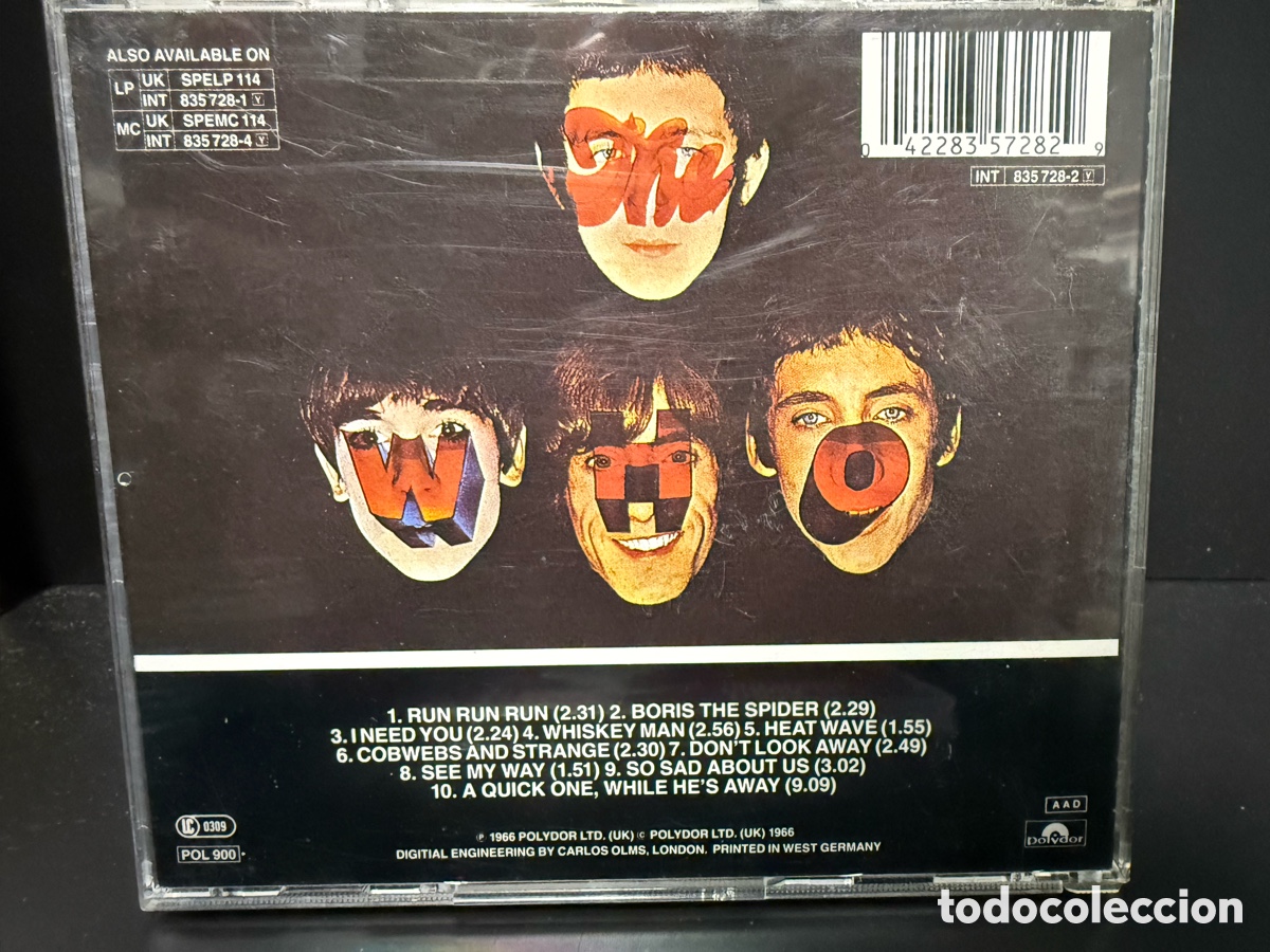 CDs de m&uacute;sica: The Who - A Quick One (CD) - Foto 2