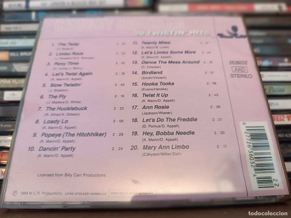 CDs de m&uacute;sica: Chubby Checker &lrm;&ndash; 20 Twistin Hits-CD - Foto 2