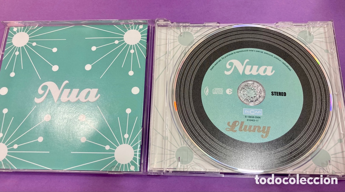 CDs de m&uacute;sica: NUA - &rdquo;LLUNY&rdquo; CD 13 TRACKS - 2006 - - Foto 2