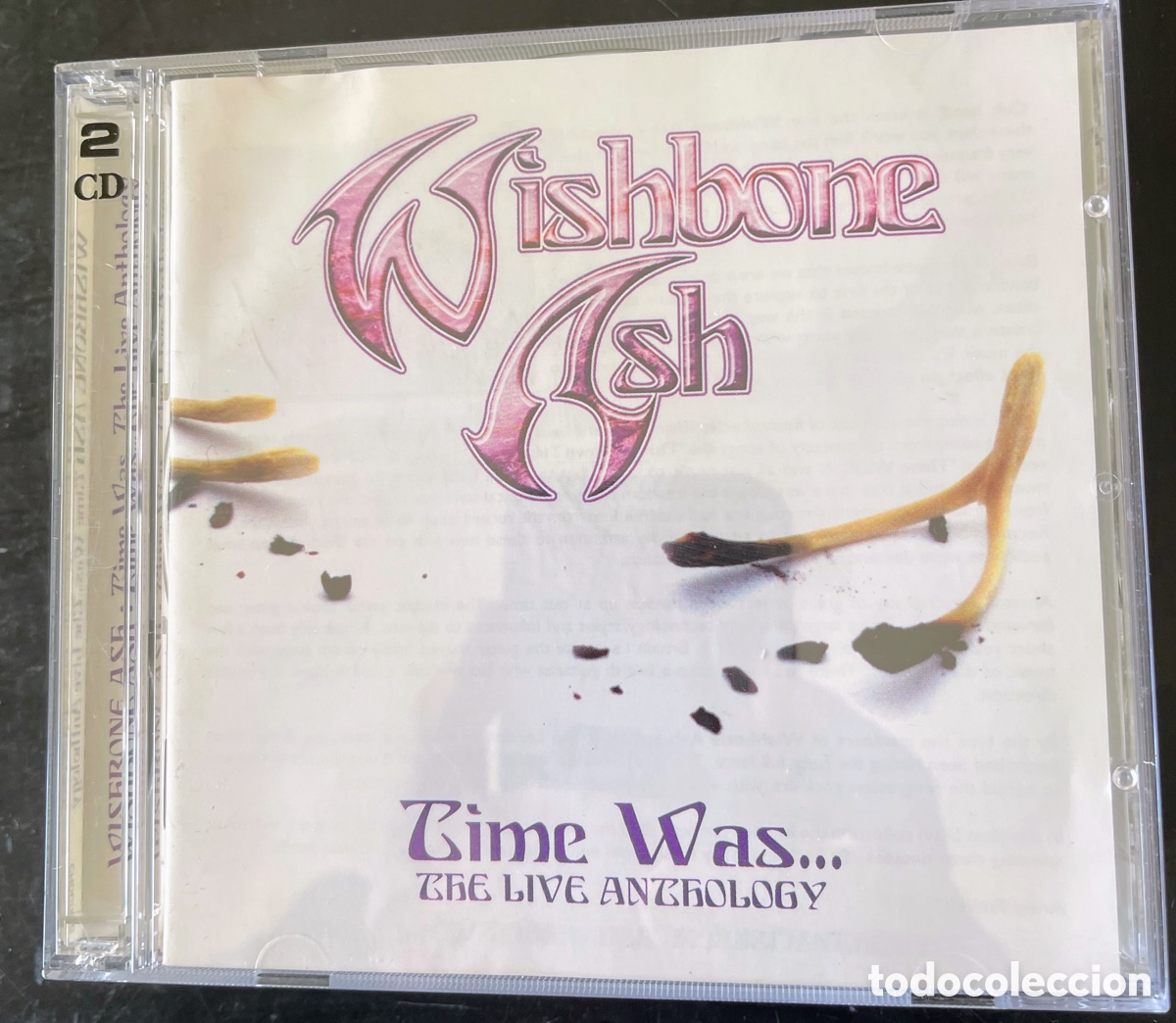 CDs de m&uacute;sica: Wishbone Ash Time Was Anthology 2Cd - Foto 1