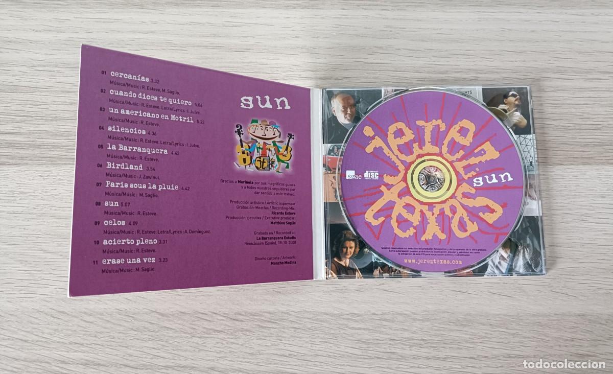 CDs de m&uacute;sica: CD JEREZ TEXAS, SUN, Digipack 2009 - Foto 2