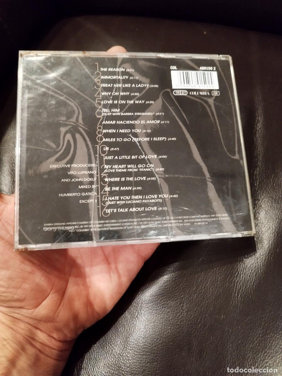 CDs de m&uacute;sica: CELINE DION, LETS TALK ABOUT LOVE. Cd. - Foto 2