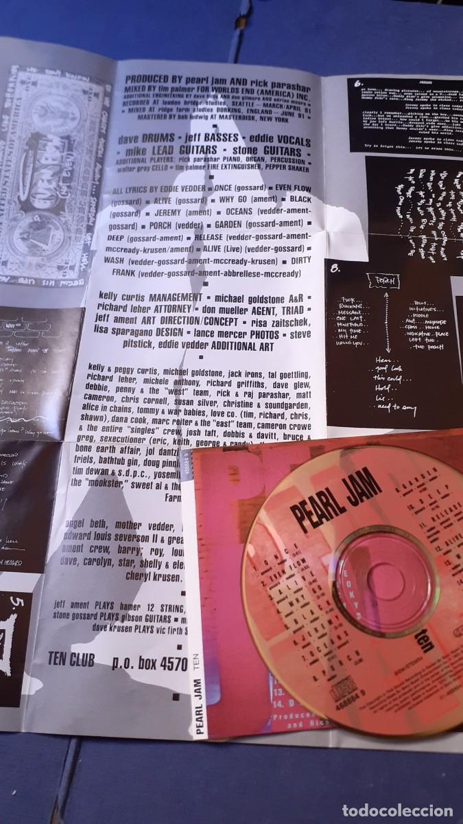 CDs de m&uacute;sica: Pearl Jam - Ten (CD) - Foto 5