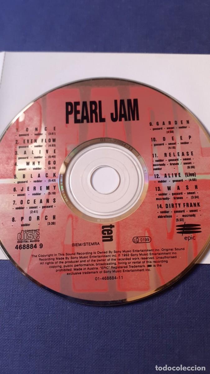 CDs de m&uacute;sica: Pearl Jam - Ten (CD) - Foto 8