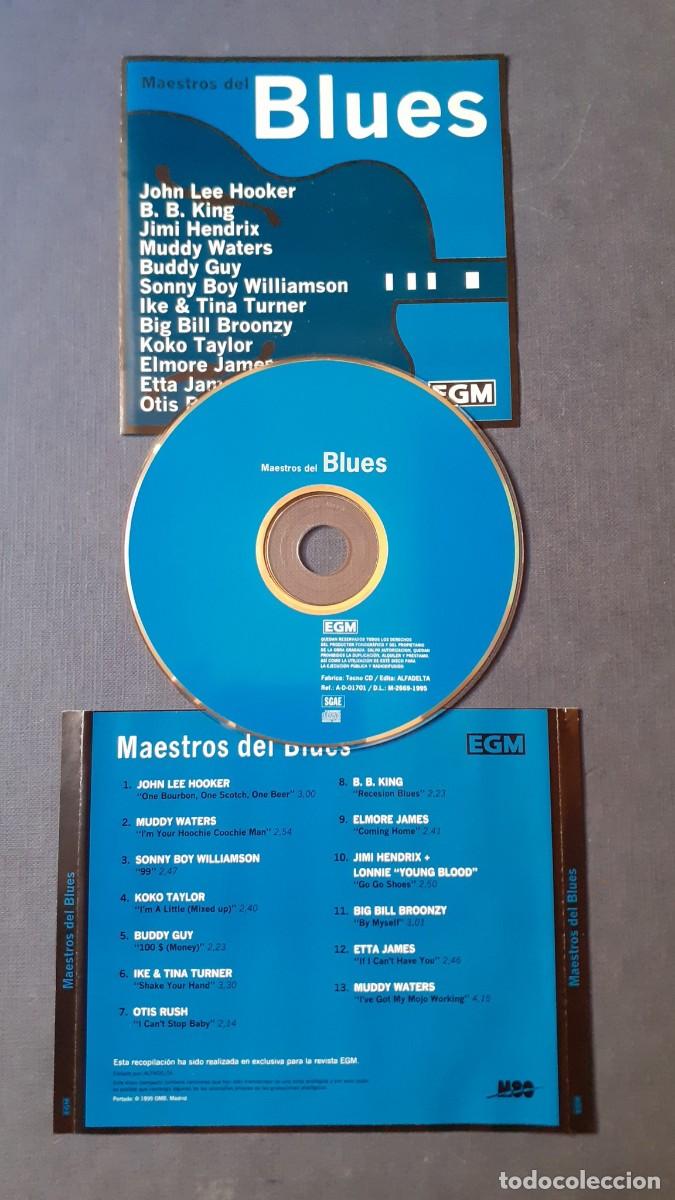 CDs de m&uacute;sica: Maestros del Blues - Varios (CD) - Foto 1