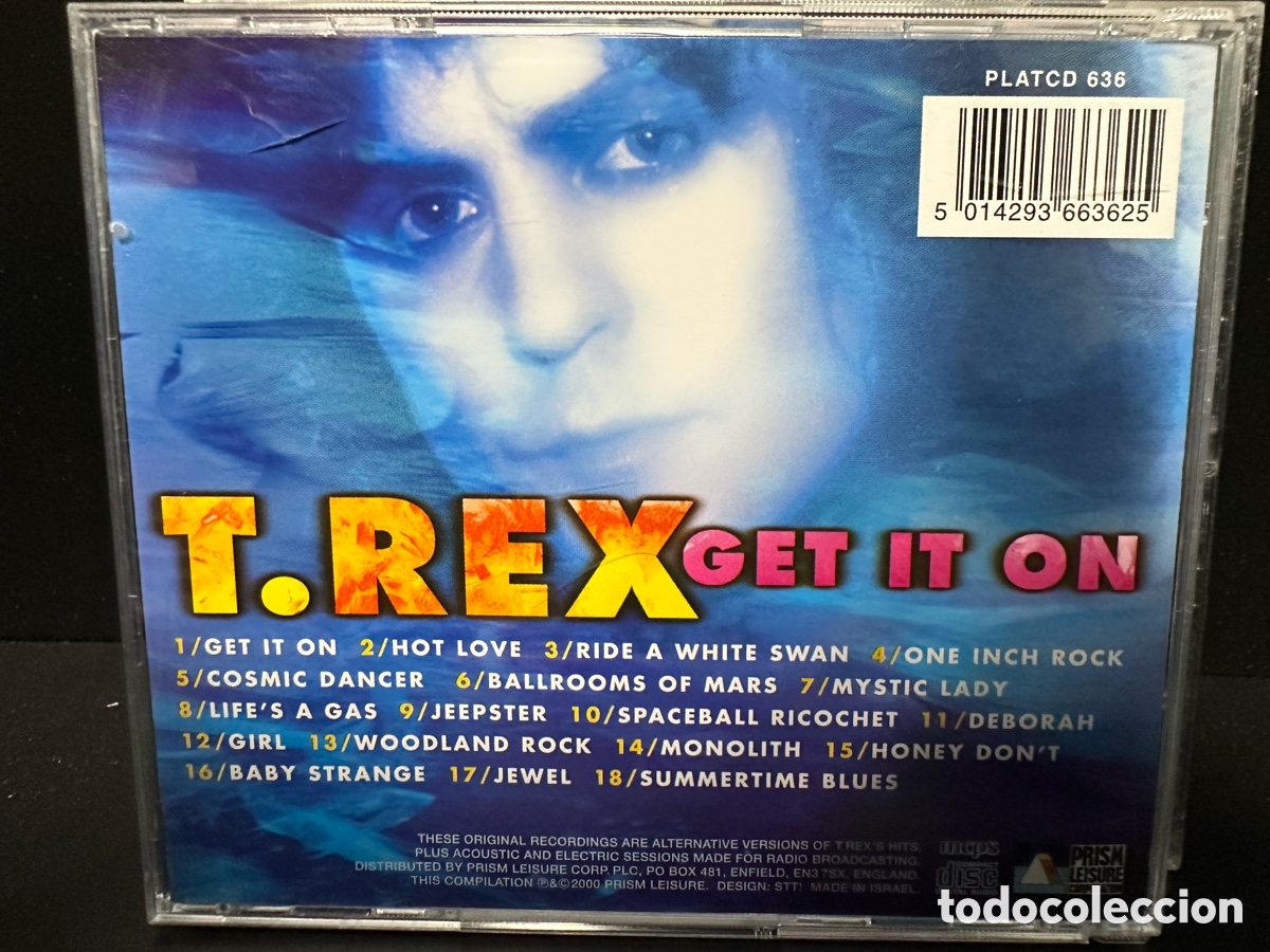 CDs de m&uacute;sica: T. Rex - Get It On (CD) - Foto 2