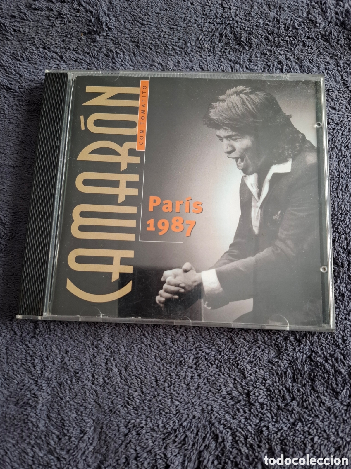 CDs de m&uacute;sica: CD21 . Camar&oacute;n Con Tomatito, Par&iacute;s 1987. - Foto 1