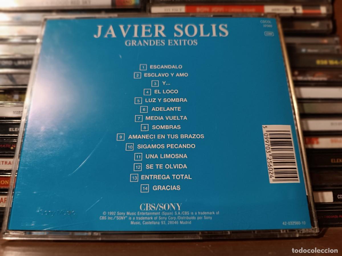 CDs de m&uacute;sica: Javier Solis &lrm;&ndash; Grandes Exitos-CD - Foto 2