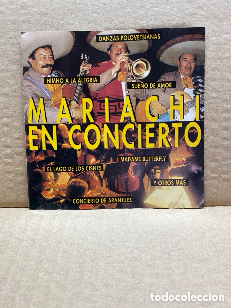 CDs de m&uacute;sica: CD MARIACHI EN CONCIERTO - Foto 1