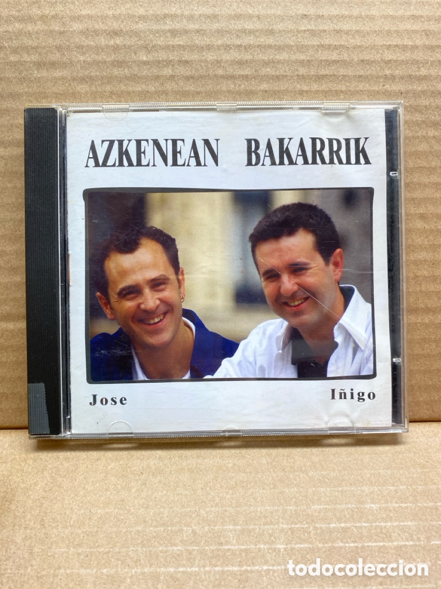 CDs de m&uacute;sica: CD AZKENEAN BAKARRIK. - Foto 1