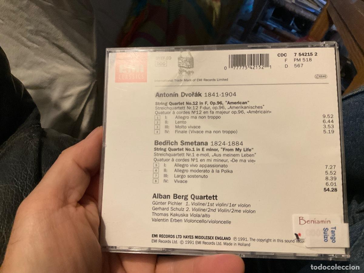 CDs de m&uacute;sica: Dvorak & Smetana: String Quartets Alban Berg Quartett - Foto 2