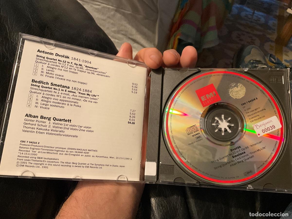 CDs de m&uacute;sica: Dvorak & Smetana: String Quartets Alban Berg Quartett - Foto 3
