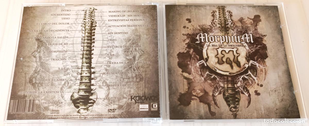 CDs de m&uacute;sica: CD MORPHIUM - LA ERA DE LA DECADENCIA MASS CD + DVD - 2011 - Foto 3