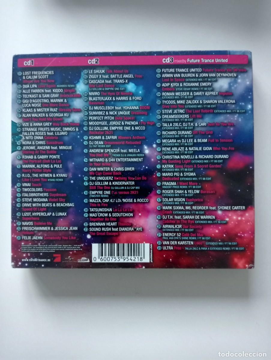 CDs de m&uacute;sica: Various - Future Trance 98 (2xCD, Comp + CD, Mixed) 2021 - Foto 2