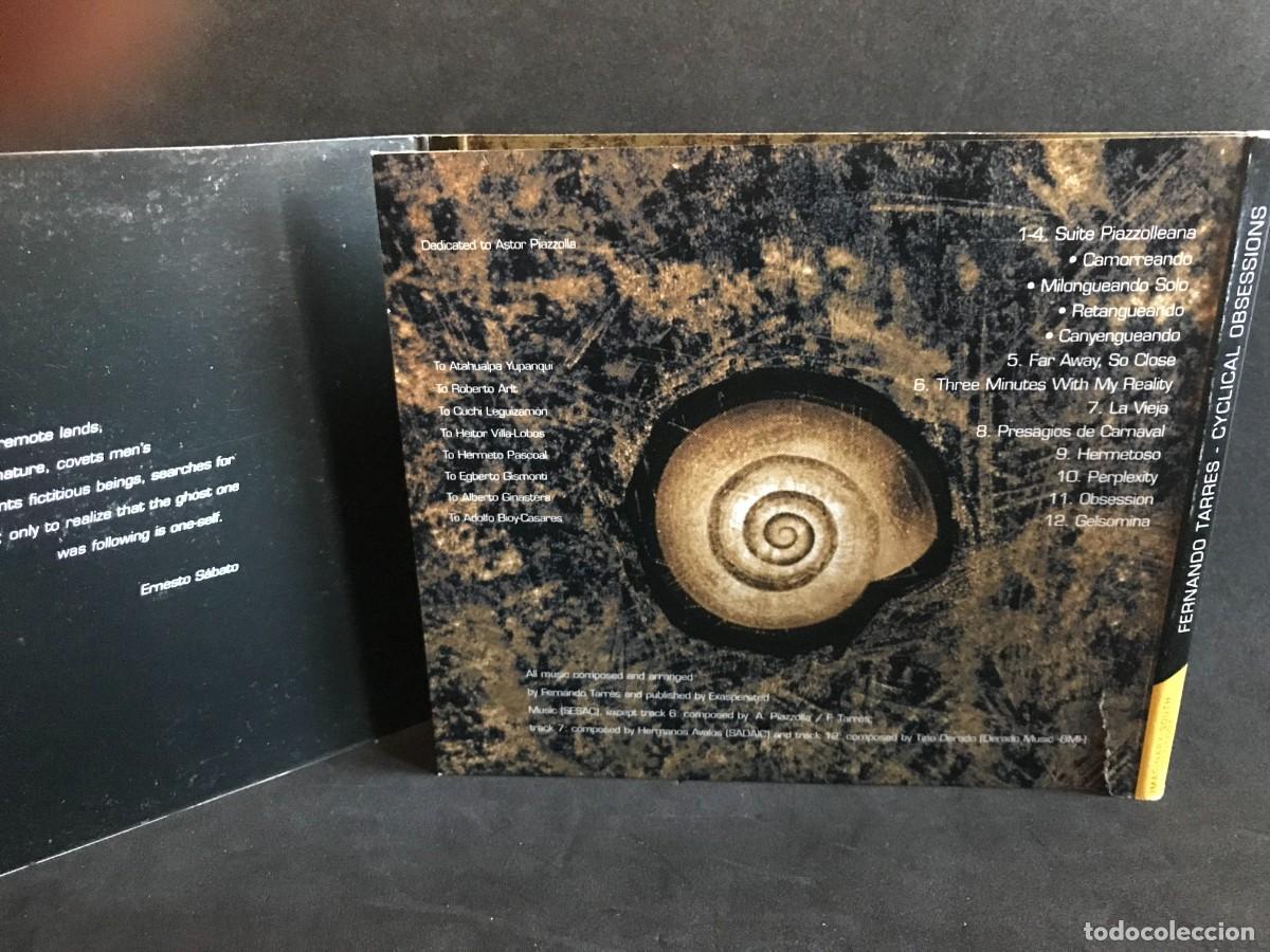 CDs de m&uacute;sica: Fernando Tarr&eacute;s - Cyclical Obsessions - CD - Imaginary South - Foto 3