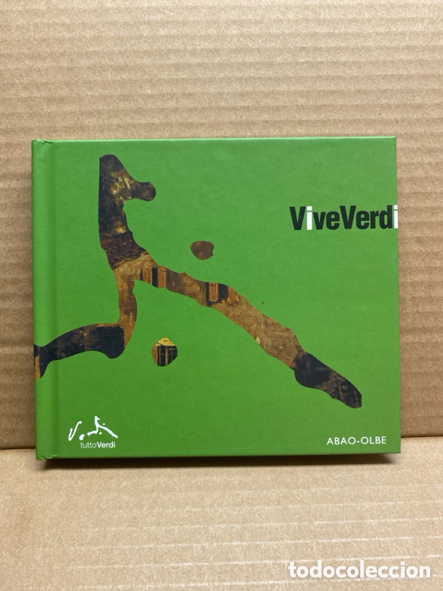 CDs de m&uacute;sica: CD-LIBRO ABAO-OLBE VIVE VERDI - Foto 1