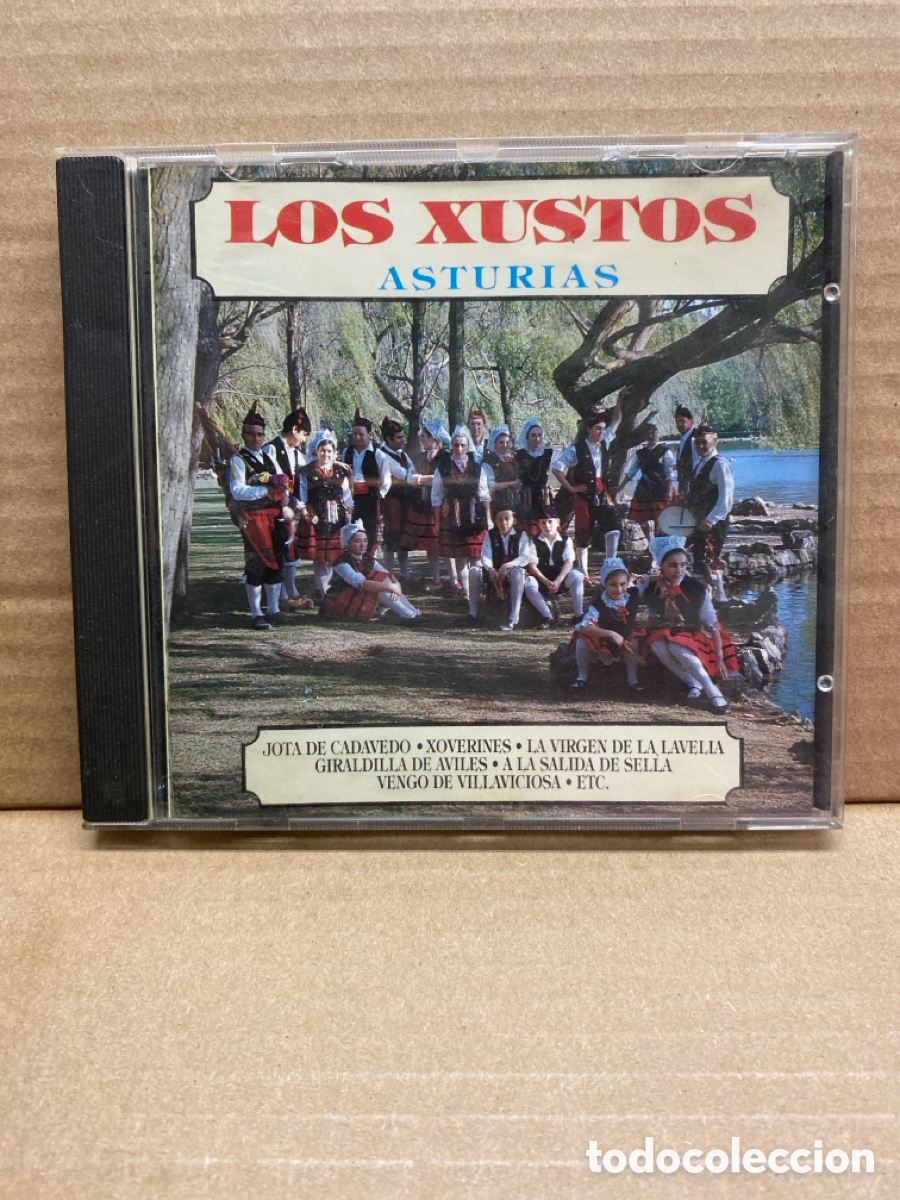 CDs de m&uacute;sica: CD LOS XUSTOS. ASTURIAS. - Foto 1