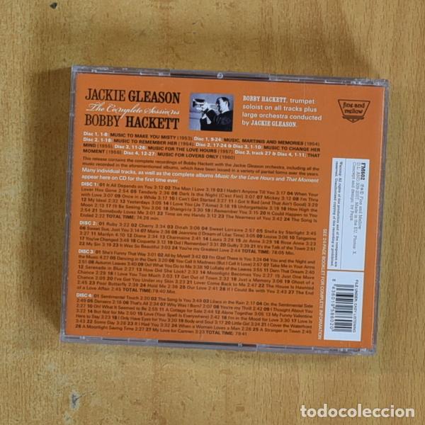 CDs de m&uacute;sica: JACKIE GLEASON / BOBBY HACKETT - THE COMPLETE SESSIONS - CD - Foto 2