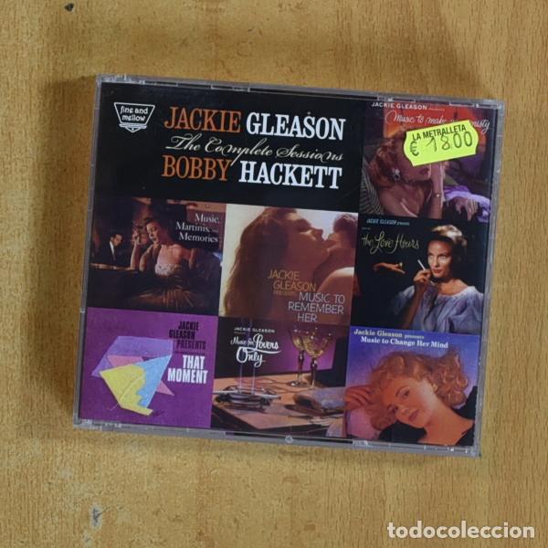 CDs de m&uacute;sica: JACKIE GLEASON / BOBBY HACKETT - THE COMPLETE SESSIONS - CD - Foto 1