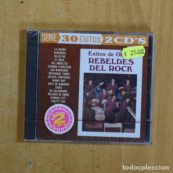 CDs de m&uacute;sica: REBELDES DEL ROCK - EXITOS DE ORO - CD - Foto 1