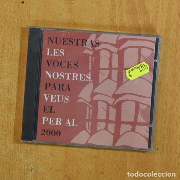 CDs de m&uacute;sica: VARIOS - NUESTRAS VOCES PARA EL 2000 - CD - Foto 1