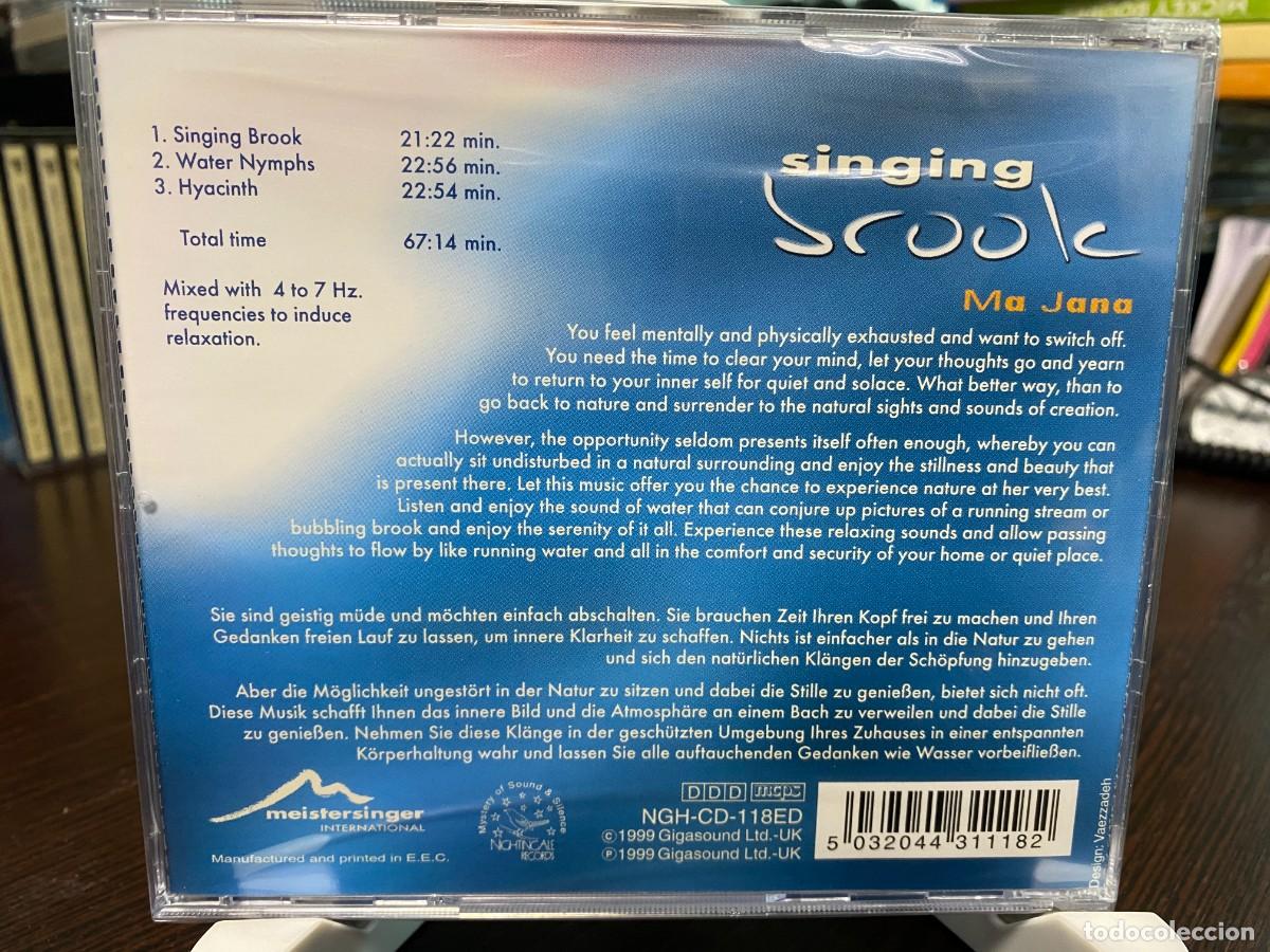 CDs de m&uacute;sica: Ma Jana - Singing Brook (CD) *Precintado* - Foto 2