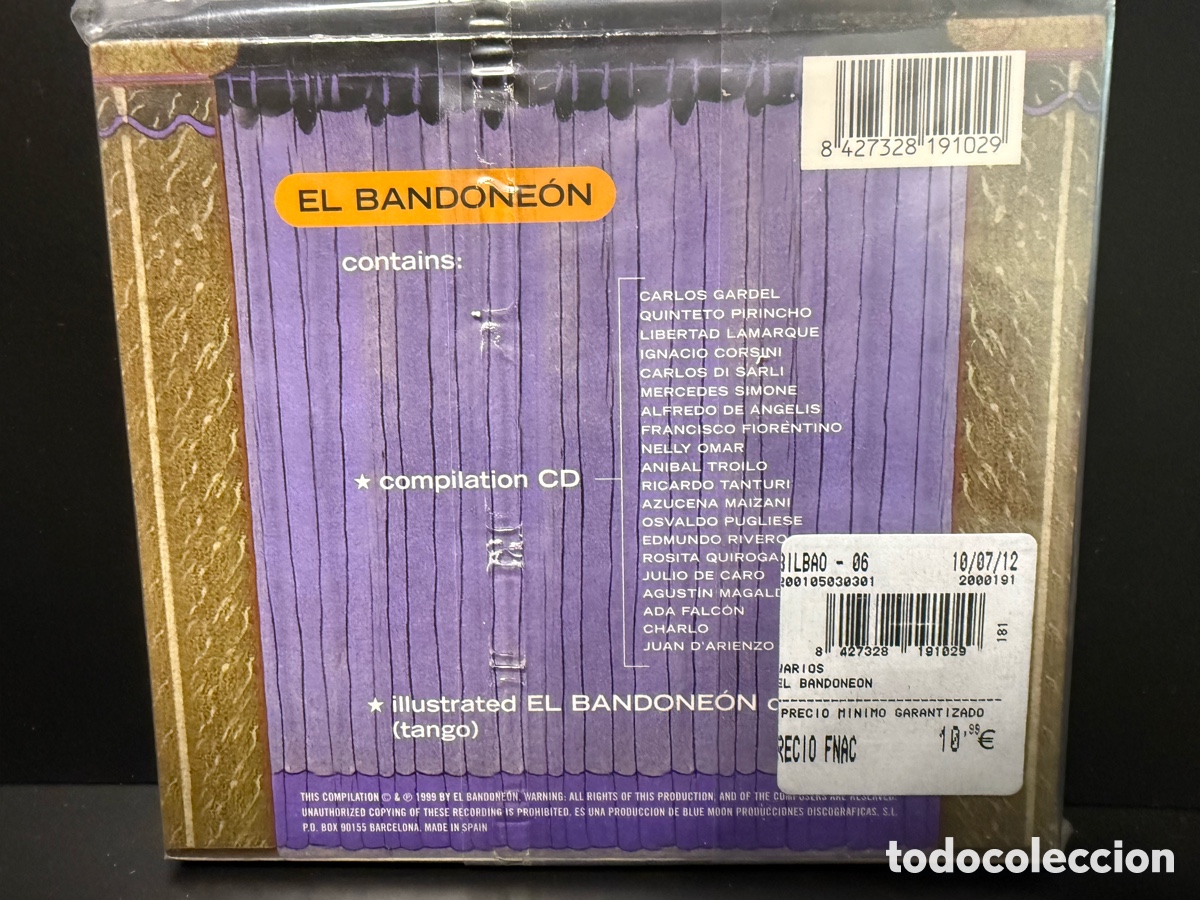CDs de m&uacute;sica: Varios - El Bandone&oacute;n (CD + Libro) - Foto 2