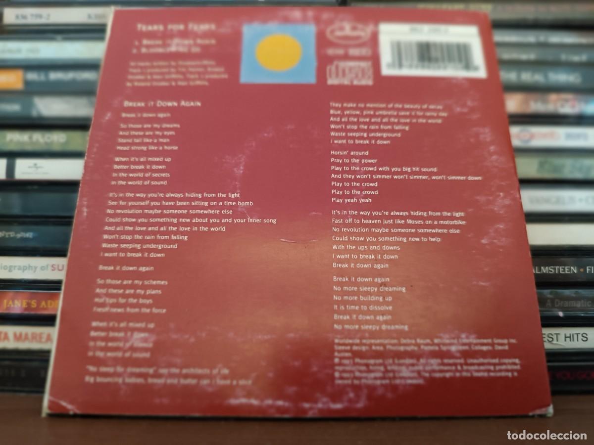 CDs de m&uacute;sica: Tears For Fears &lrm;&ndash; Break It Down Again-CD - Foto 2