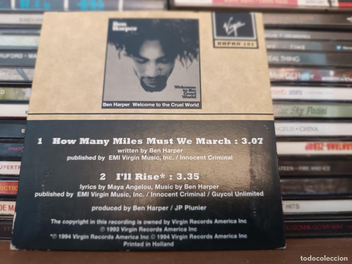 CDs de m&uacute;sica: Ben Harper &lrm;&ndash; How Many Miles Must We March-CD - Foto 2