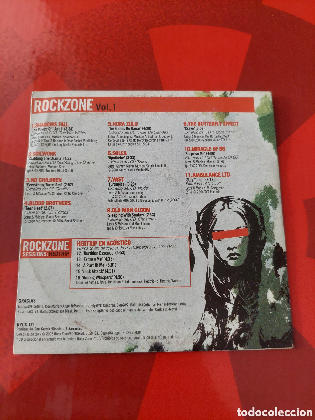 CDs de m&uacute;sica: Rockzone lote de 2 CD - Foto 3