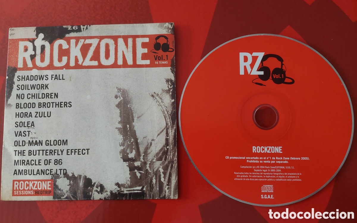 CDs de m&uacute;sica: Rockzone lote de 2 CD - Foto 4