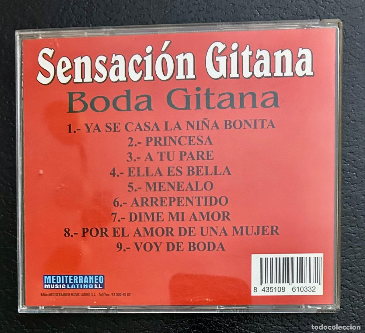 CDs de m&uacute;sica: Sensaci&oacute;n gitana - Boda gitana - Foto 2
