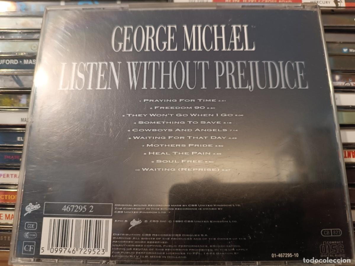CDs de m&uacute;sica: GEORGE MICHEL - LISTEN WITHOUT PREJUDICE -cd - Foto 2