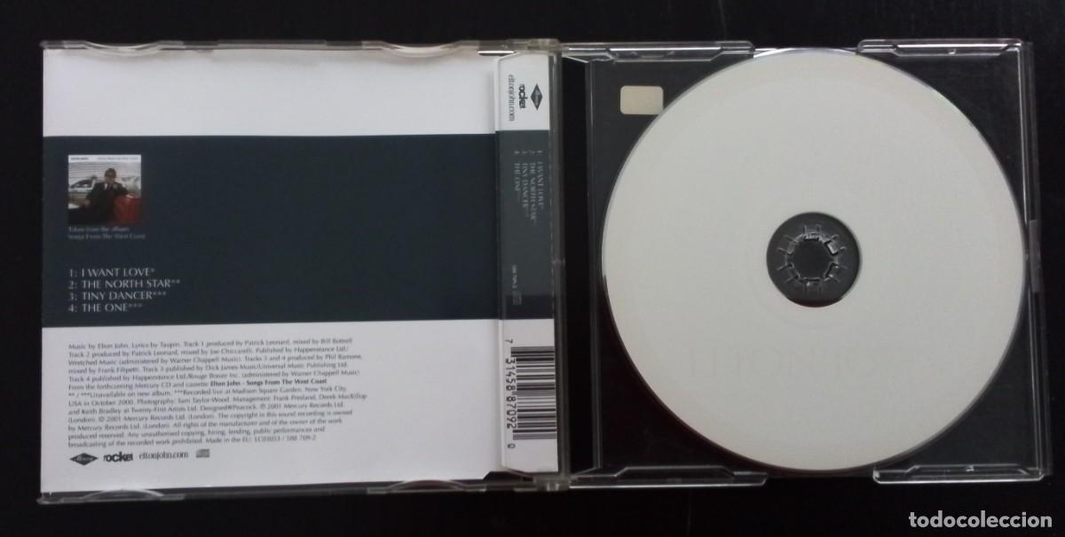 CDs de m&uacute;sica: Elton john - I want love - Foto 2