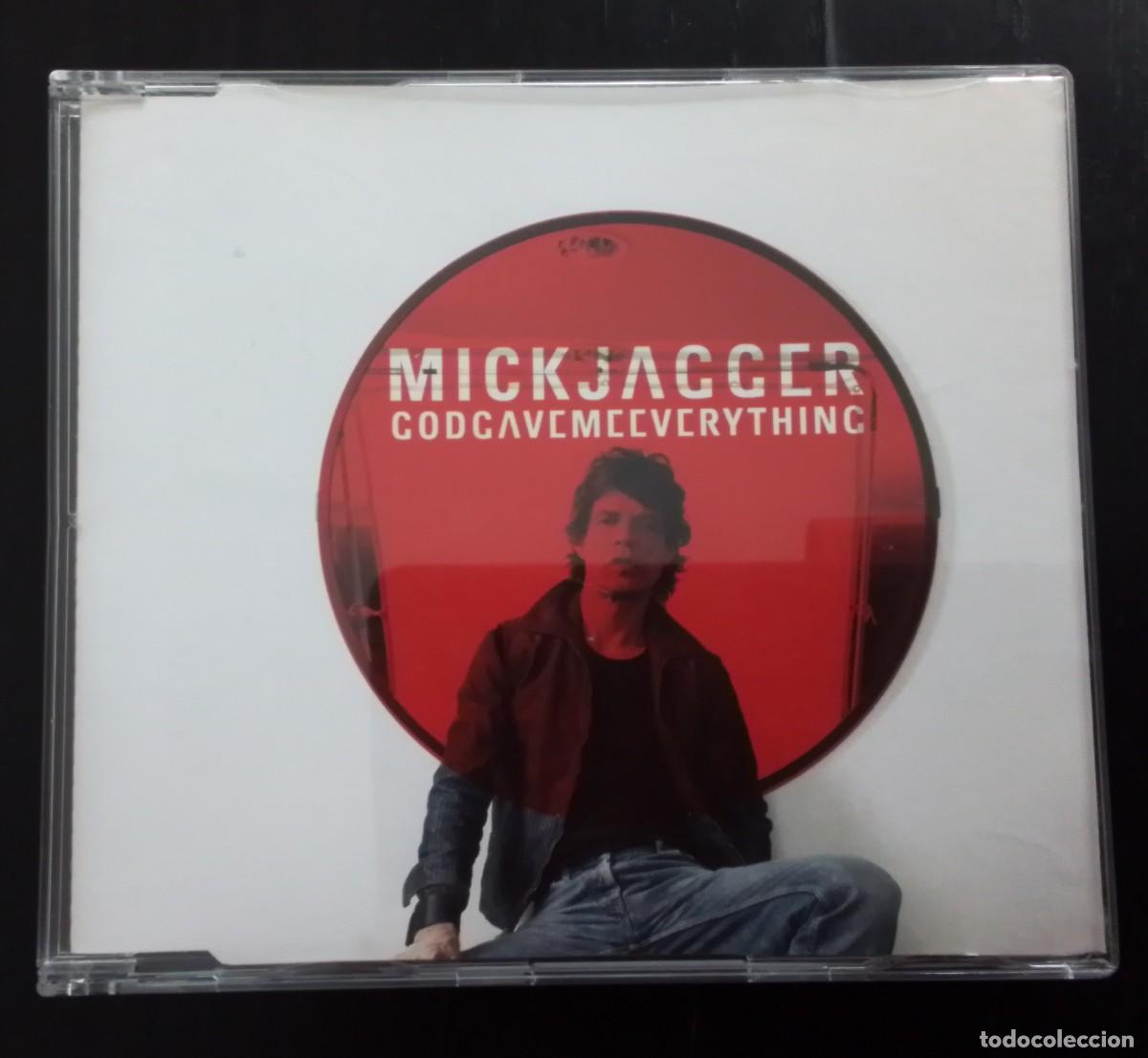 CDs de m&uacute;sica: mick jagger - god gave me everything - Foto 1