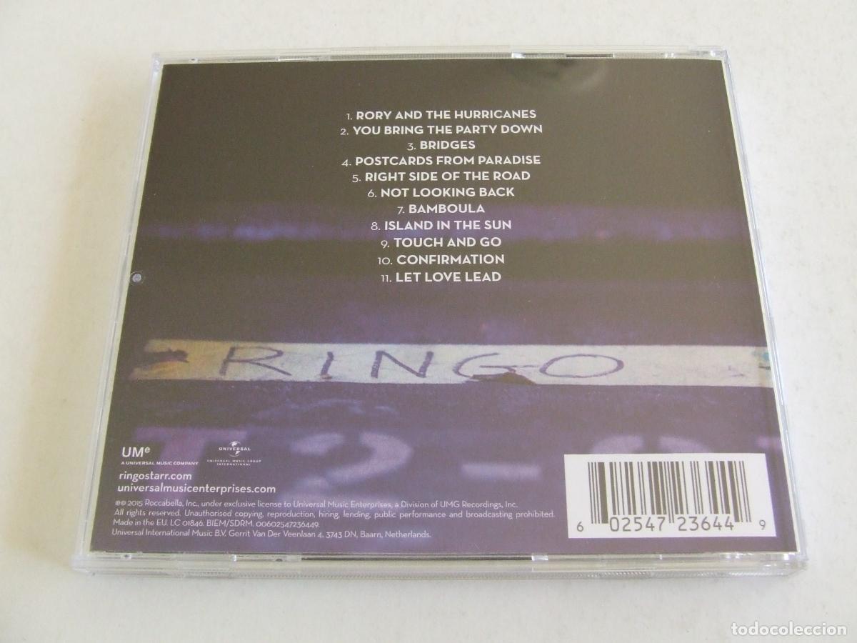 CDs de m&uacute;sica: CD BEATLES RINGO STARR POSTCARDS FROM PARADISE - Foto 3
