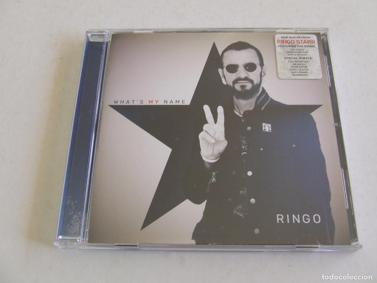 CDs de m&uacute;sica: CD BEATLES RINGO STARR WHAT&rsquo;S MY NAME - Foto 1